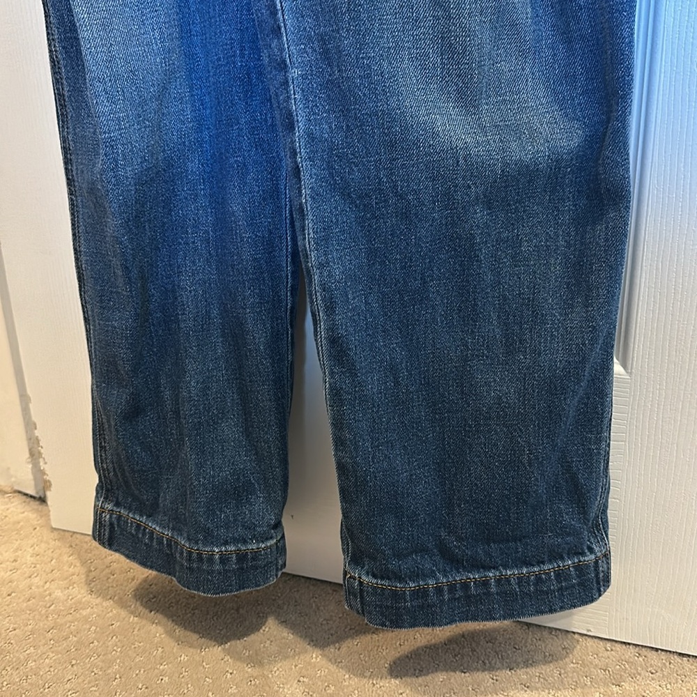 Small Gap Overalls. Straight Leg, Button Closures - image 3